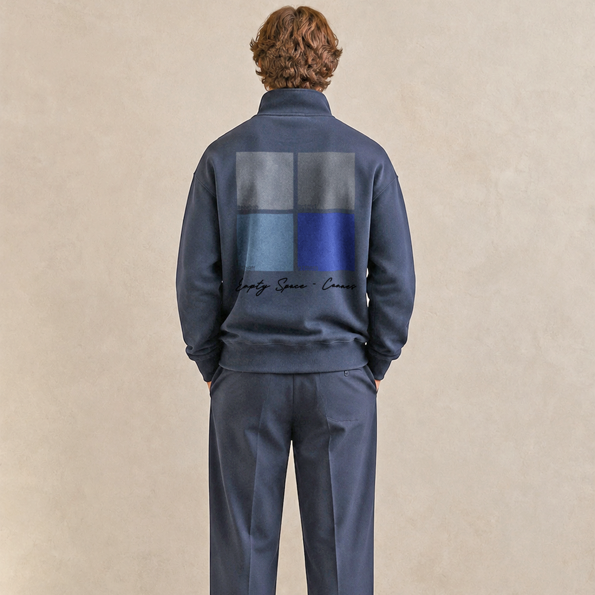 Cannes x Empty Space Pantone 3/4 Zip