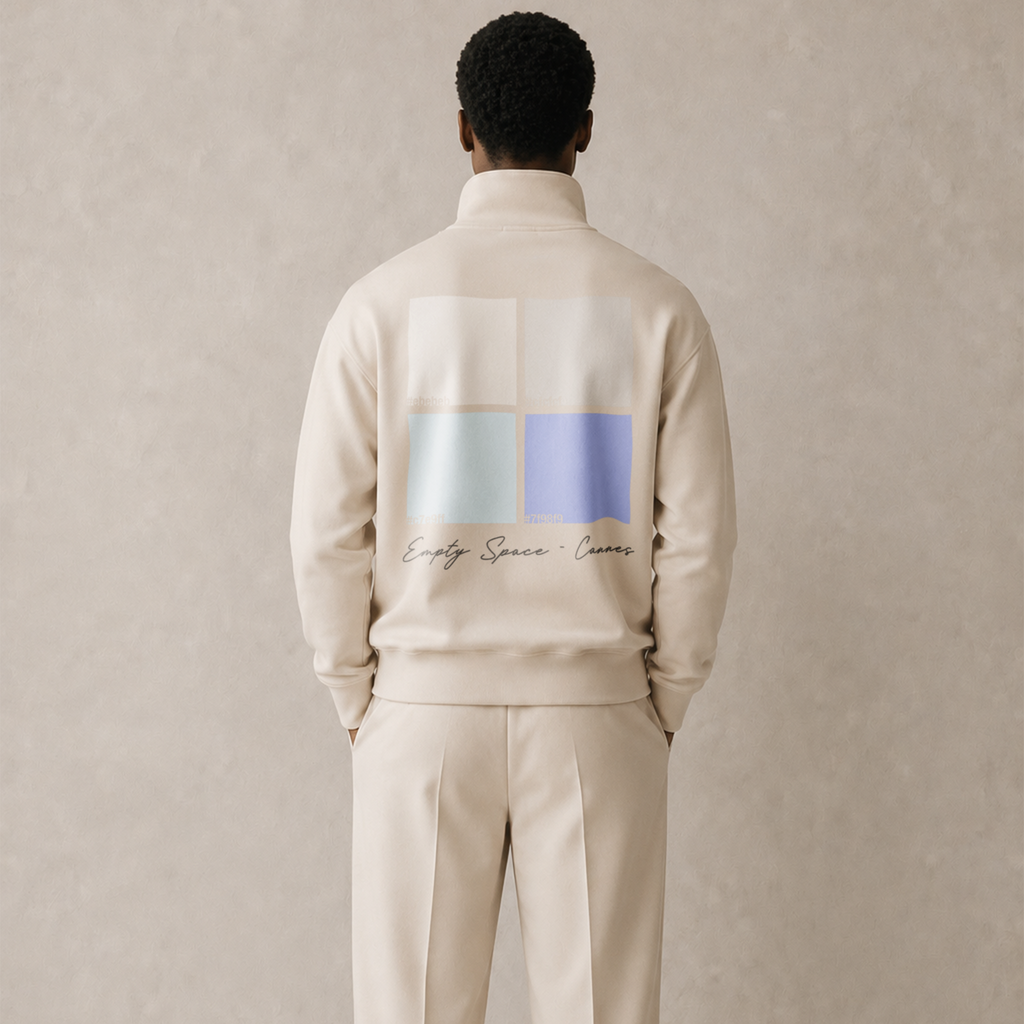 Cannes x Empty Space Pantone 3/4 Zip