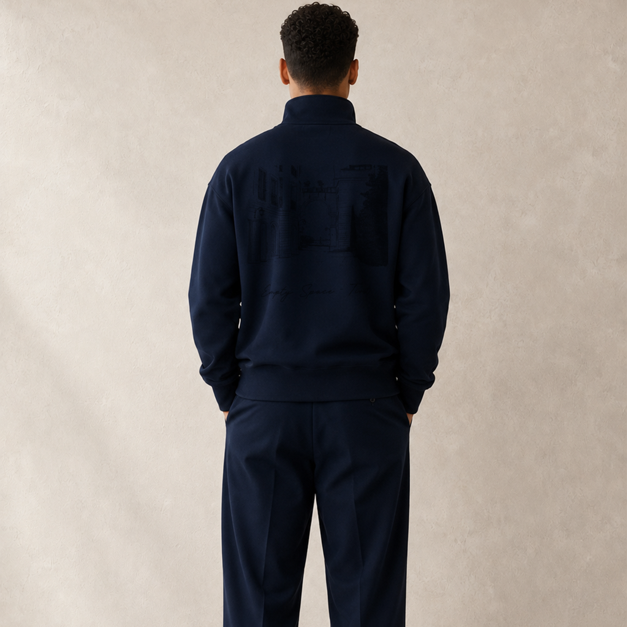 Tivat x Empty Space 3/4 Zip