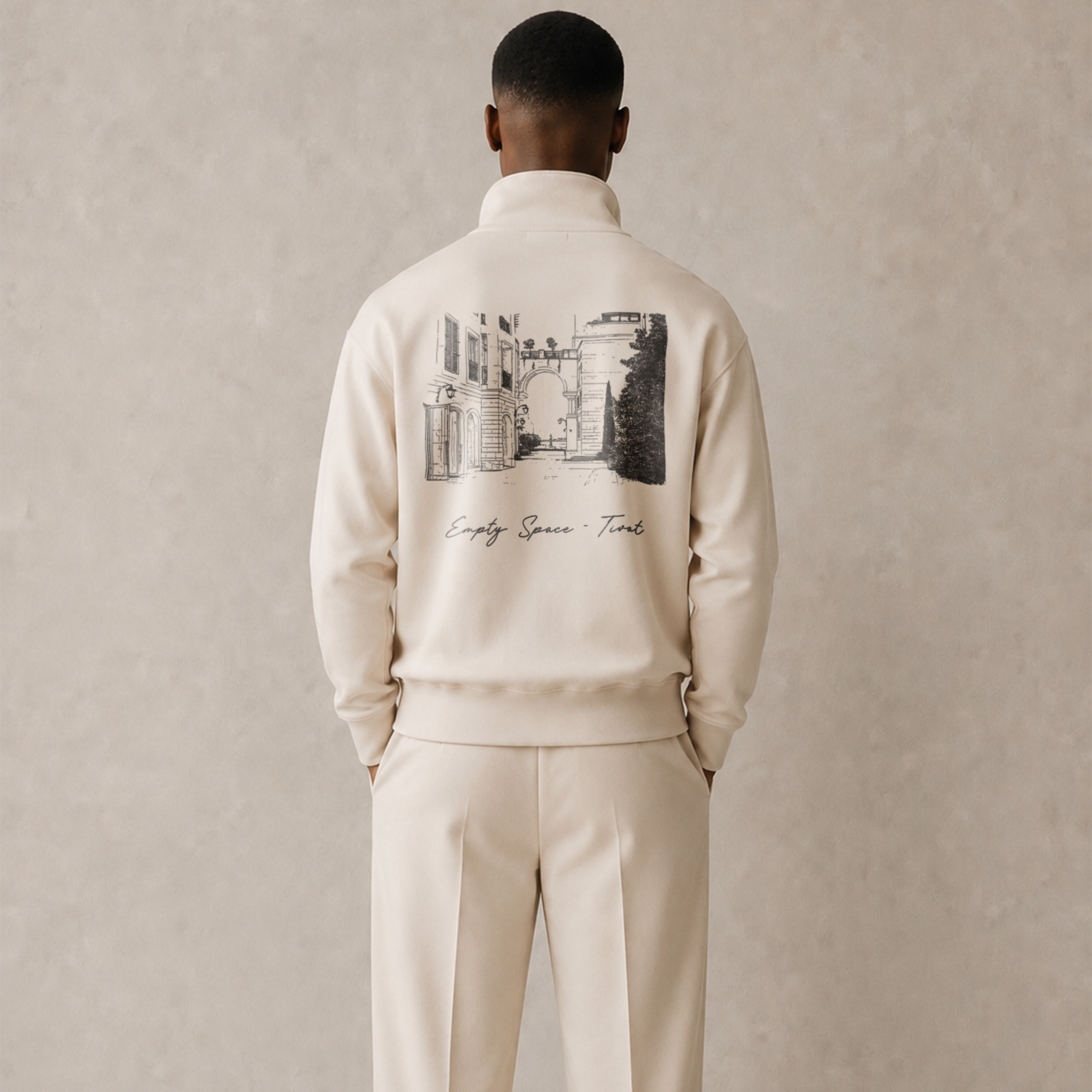 Tivat x Empty Space 3/4 Zip
